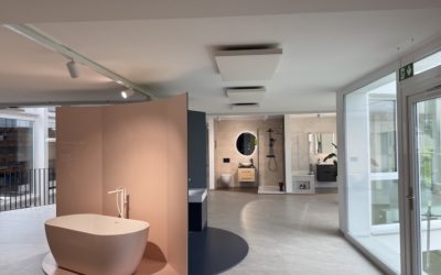 Traitement acoustique de l’espace d’expo de Wit SA à Vuippens