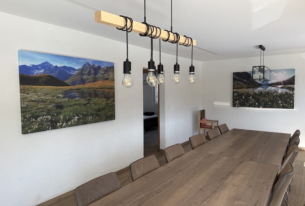 Traitement acoustique d’un chalet à Arbaz