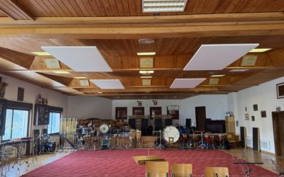 Amélioration acoustique du local de la fanfare Cécilia