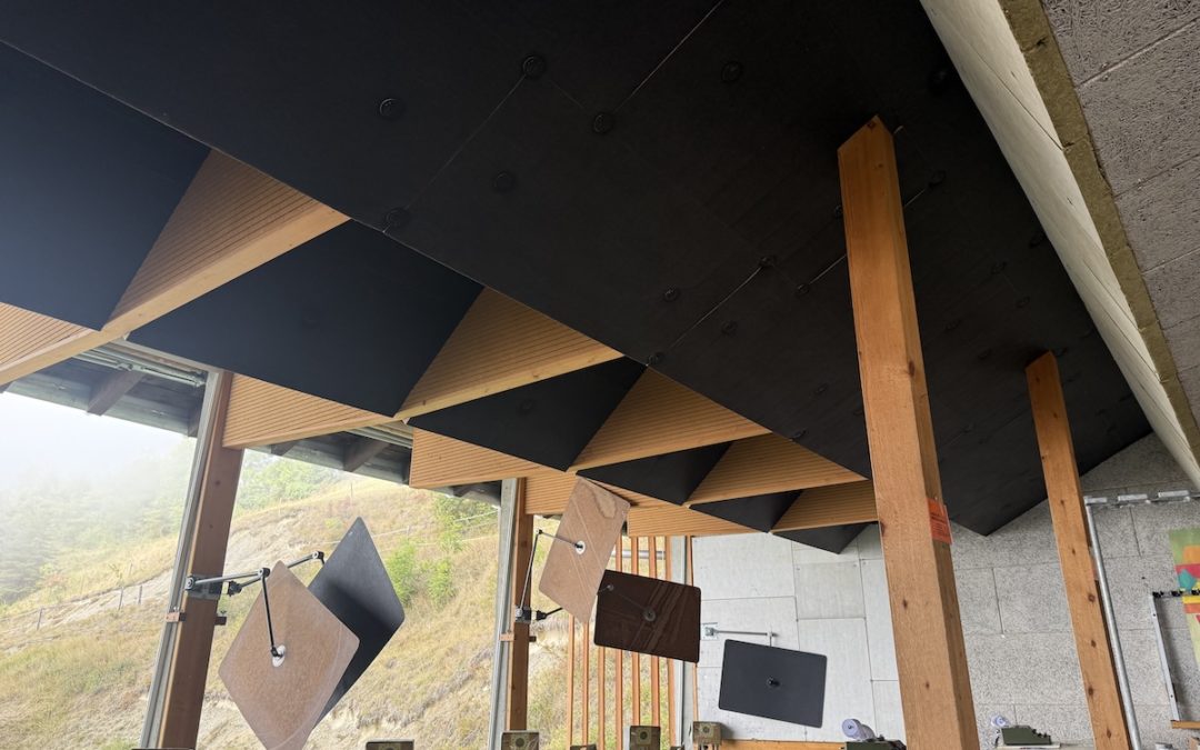 Un traitement acoustique RF1 pour le stand de tir de Lens